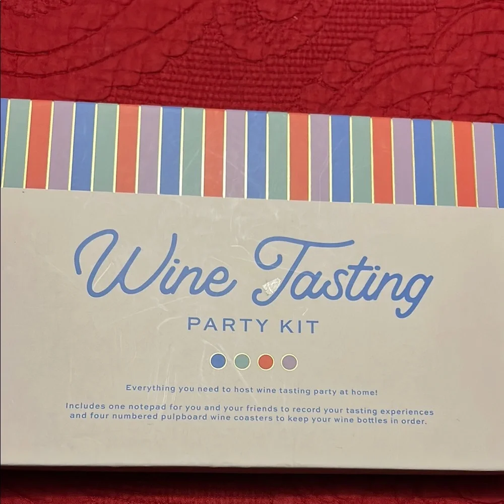 Red and Orange Party Favors Kit for Sophisticated Gatherings